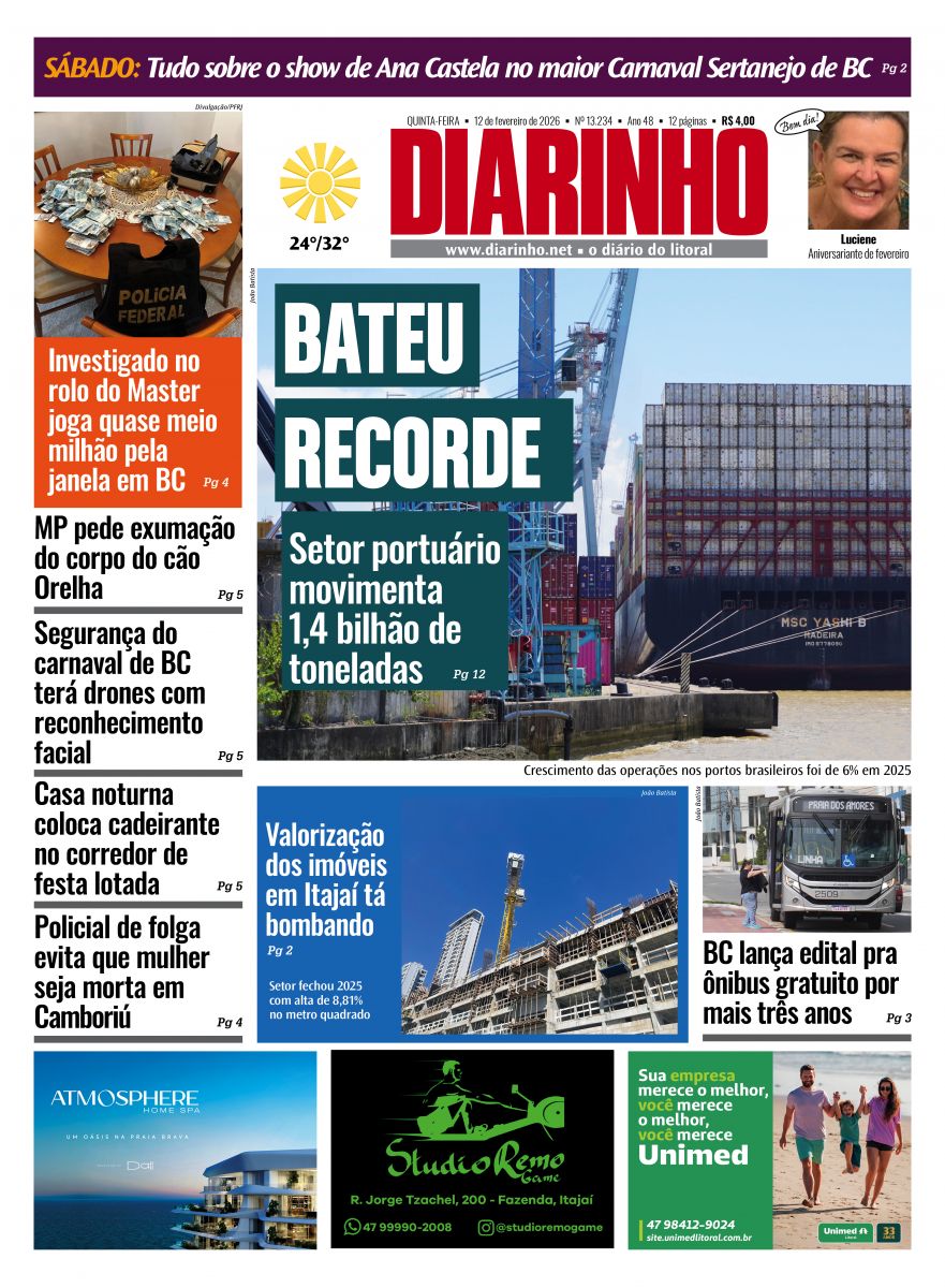 Confira a capa de hoje