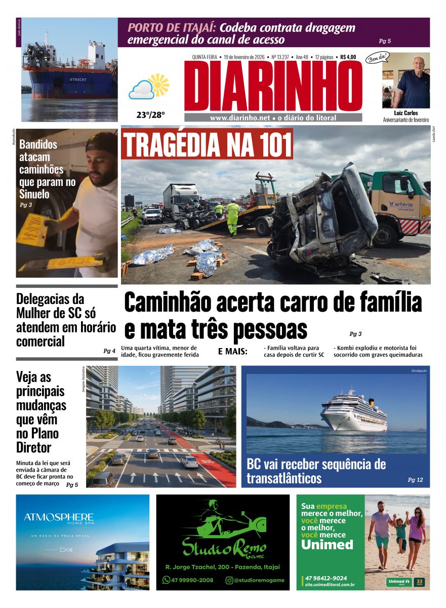 Confira a capa de hoje