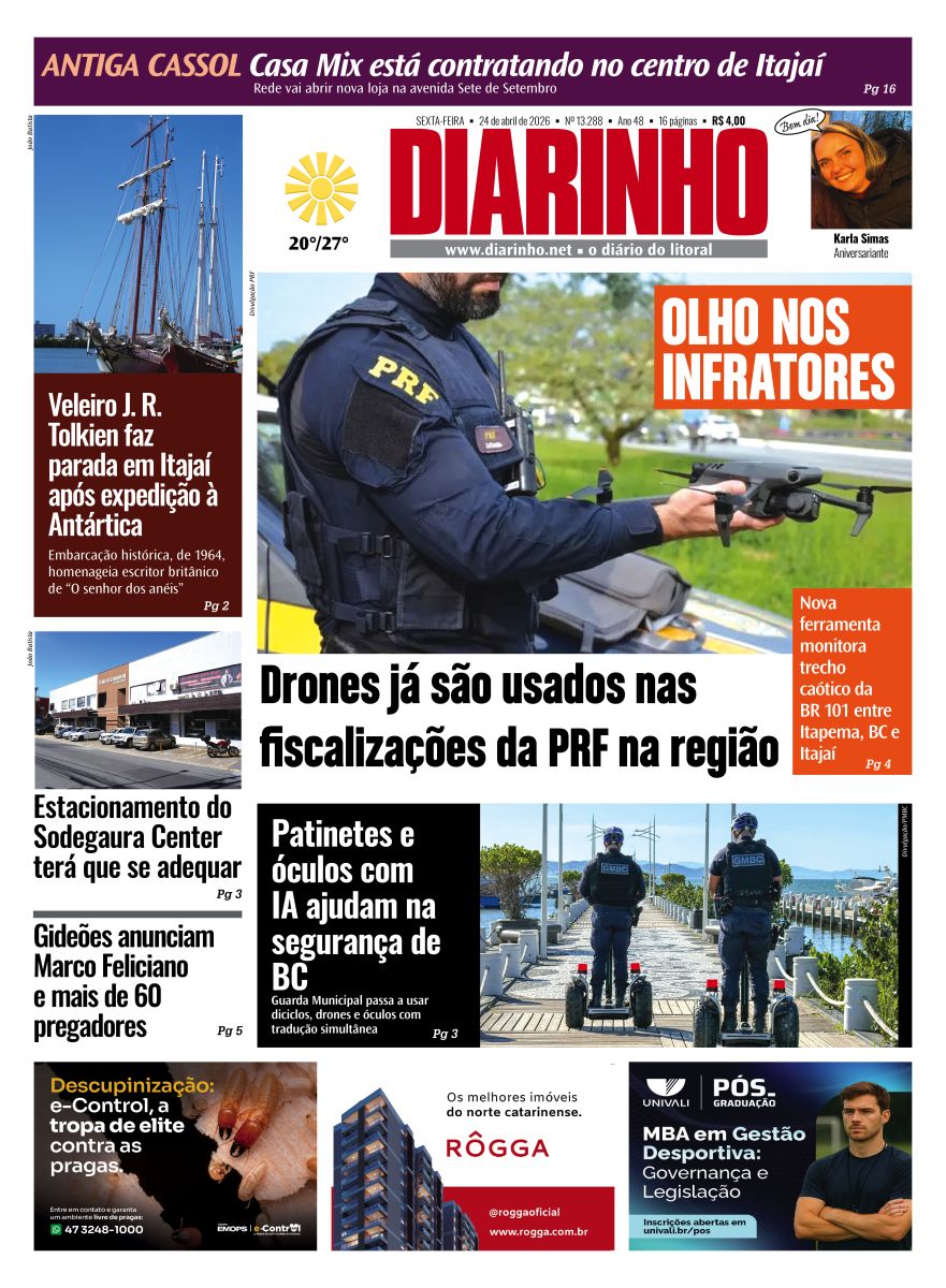 Confira a capa de hoje