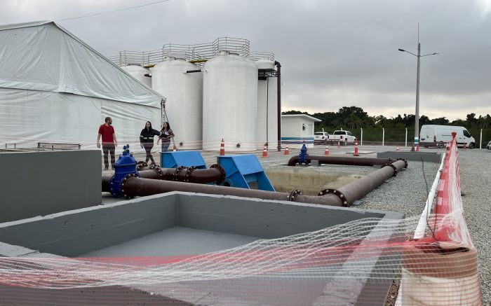 Gravatá e São Miguel terão esgoto coletado e tratado até dezembro

(Foto: Estagiária Ana Júlia Kamchen sob a supervisão da jornalista Fran Marcon)