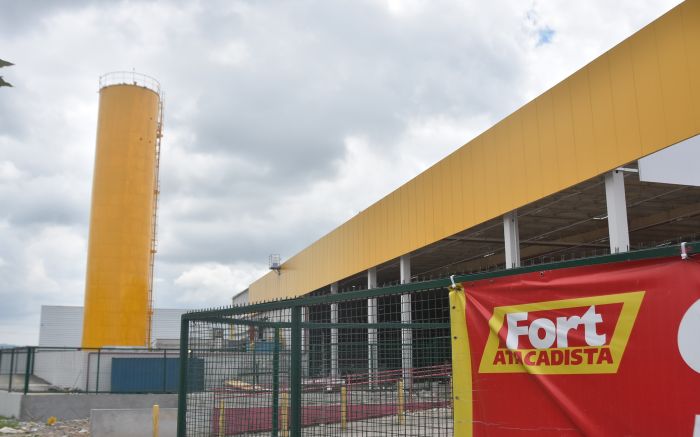 Novo Fort Atacadista de Itajaí abre em dezembro   (Foto: João Batista)