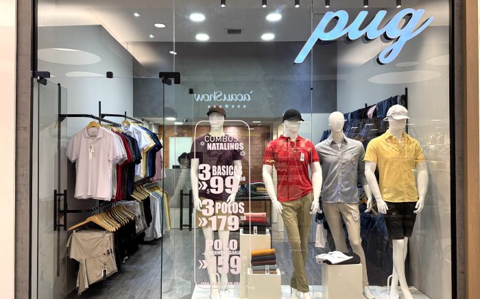 A Pug Wear aposta no conceito "básico moderno", trazendo estilo e funcionalidade (Foto: Divulgação)