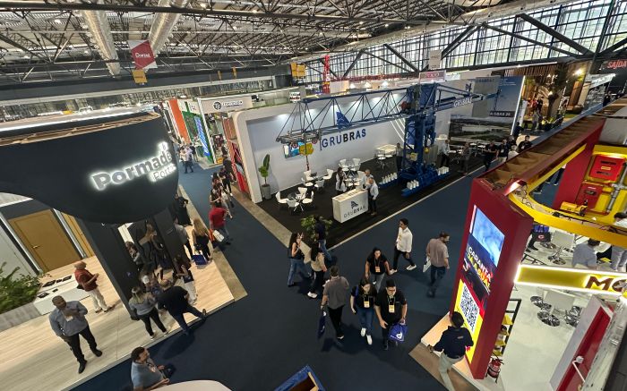 Segunda edição da Construsul BC espera receber 20 mil visitantes em quatro dias de evento (Foto: Ana Júlia Kamchen)