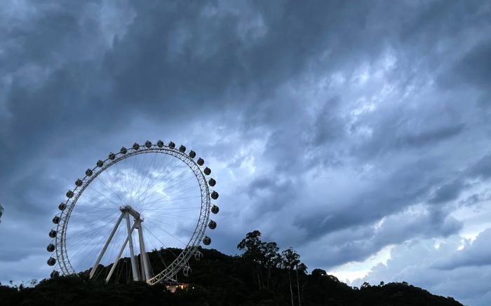 Semana será com tempo fechado, abafamento e chance de chuva diária (Foto: João Batista)