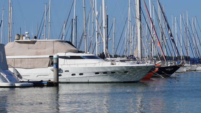 Marina de Itajaí sedia feira entre 4 e 13 de abril (Foto: Ana Júlia Kamchen)