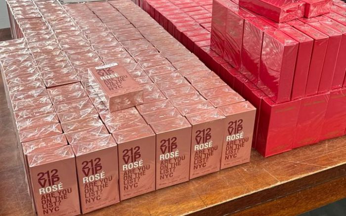 Carga de perfumes está avaliada em mais de meio milhão de reais (Foto: Divulgação)