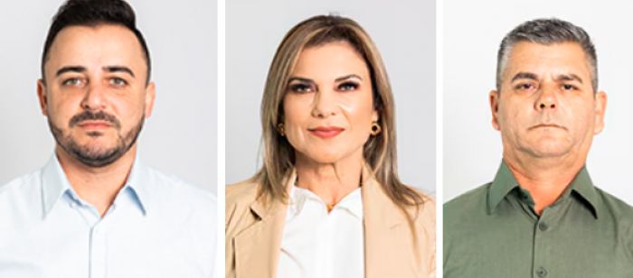 Juliano Zandonai, Silvana Nunes Stadler  e Maurício Gomes compravam votos com cestas básicas e vale combustível (Foto: Reprodução TSE)