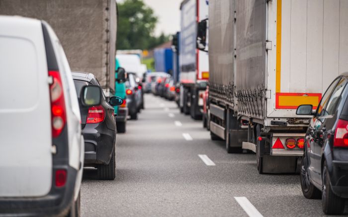 Fluxo segue intenso em trechos da rodovia (Foto: Divulgação)