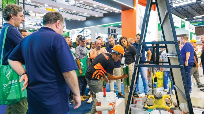 Mais de 200 expositores ocuparam os 15 mil m² de área do evento em 2025, apresentando soluções para a indústria da construção (Foto: Divulgação/ Agência Oslo)