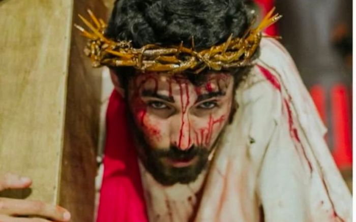 Encenação virou tradição na igreja CEI de Itajaí (Foto: Leitor)