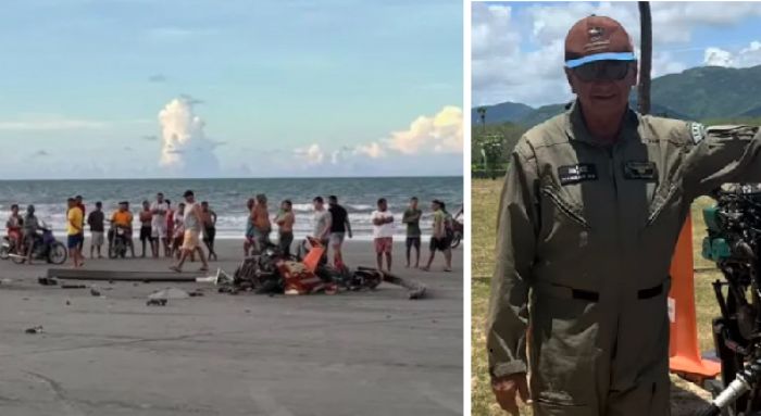 Flavius transmitia o voo em tempo real para seus seguidores na rede social (Foto: Reprodução)