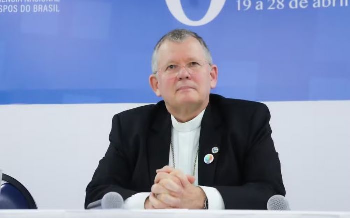 Arcebispo de Porto Alegre, Jaime Spengler é natural de Gaspar (Foto: Divulgação CNBB Sul)