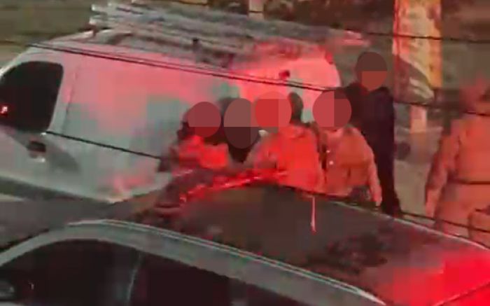 Violência aconteceu na noite do domingo de Páscoa (Foto: Reprodução)