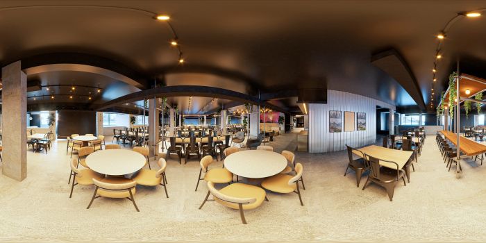 Obra já está 65% concluída e vai transformar a esquina da Brasil com Alvin Bauer em um pedacinho americano (Foto: Divulgação)