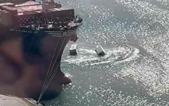 Acidente aconteceu no berço 2 da JBS Terminais (Foto: Reprodução)