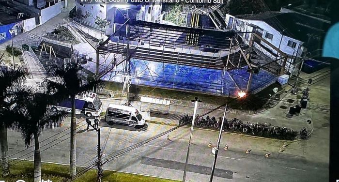 PM confirma que não houve envolvimento criminoso (foto: divulgação - PMSC)