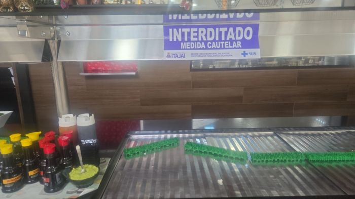 Desde janeiro, a vigilância já interditou 16 comércios (Foto: Divulgação/PMI)