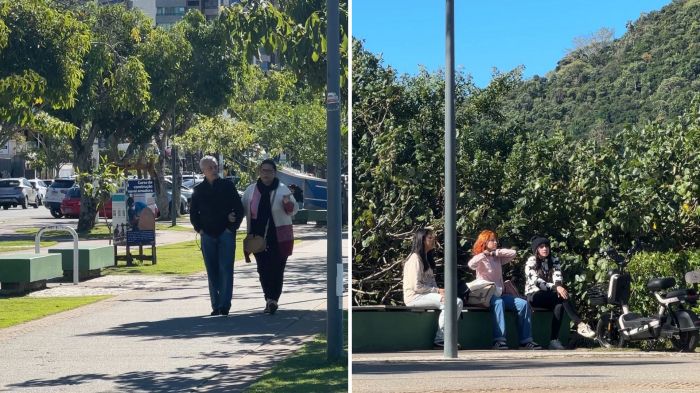 Frio chega com força na região e Defesa Civil alerta para ventania e maré alta no litoral (Fotos: Camila Diel)