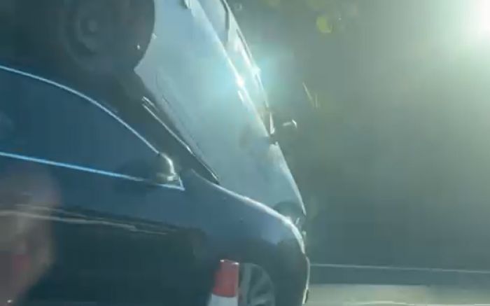 Acidente travou a vida dos motoristas (Foto: Reprodução)