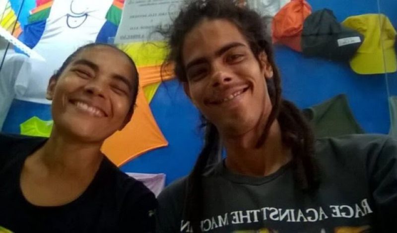 Ana e o filho Pedro. Foto de arquivo pessoal