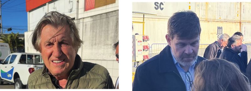 Pavan e Liba marcaram presença (foto: João Batista)