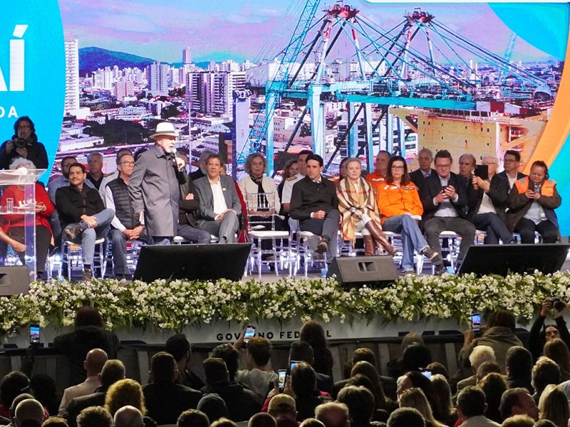 Visita do presidente teve anúncio da retomada dos principais projetos (foto: Ricardo Stuckert PR)