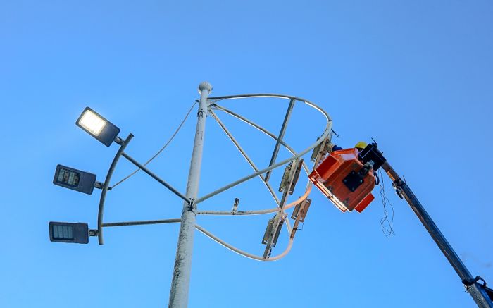 Trabalho foi retomado na semana passada (Foto: Divulgação/PMBC)
