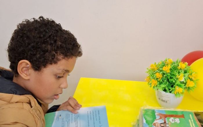 Inspiração começou com o pai, também escritor de histórias infantis (foto: leitor)