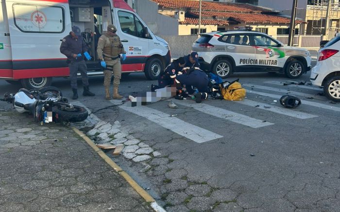 Vítima era natural de SP (foto: PMSC)