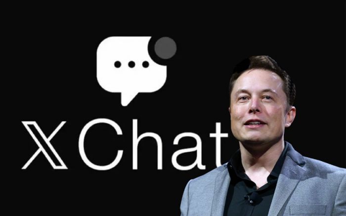 XChat é a nova aposta de Musk para competir com apps como WhatsApp e Telegram (Foto: Reprodução/X)