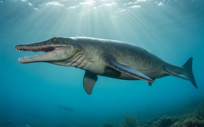 Datado de até 70 milhões de anos, crânio impressiona pelo tamanho e pela preservação (Foto: MOVI/Divulgação)