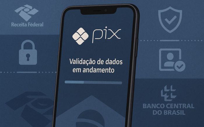 Agora só é possível registrar ou alterar chaves com validação automática do nome na Receita (Foto: Imagem gerada por IA)