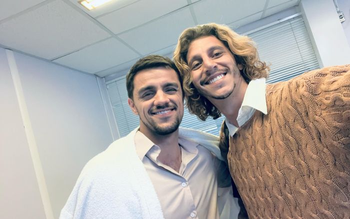 Daniel Pereira vai contracenar com o ator Felipe Simas
(foto: Acervo pessoal)