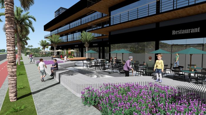 Empreendimento terá mercado premium, academia panorâmica e hotel cinco estrelas (Foto: Divulgação)