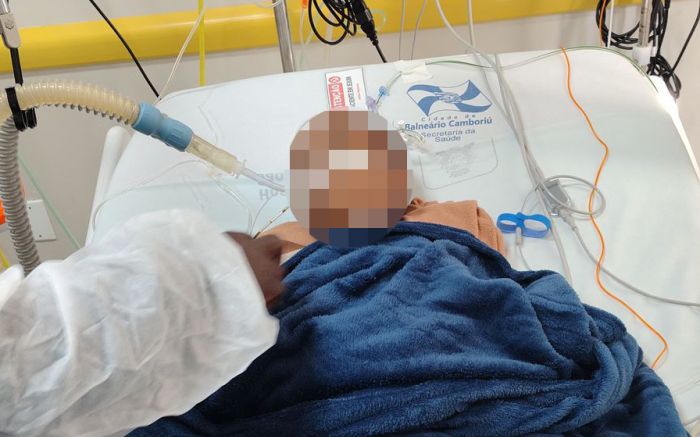 Menino haitiano faleceu por volta das 16h30 desta sexta (Foto: Leitor)