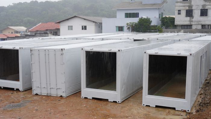No local está previsto um projeto ainda em estudo com o uso de contêineres (Foto: João Batista)