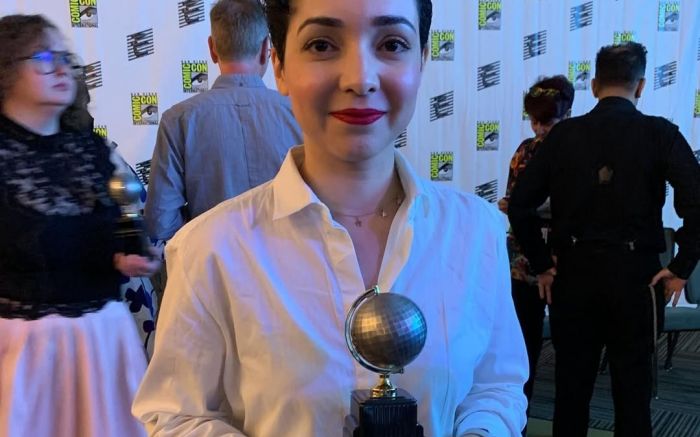 Ela venceu pelo trabalho em Helen of Wyndohorn (Foto: Reprodução/Redes sociais)