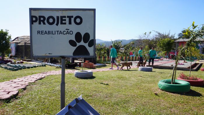 Projeto funciona em canil dentro do complexo prisional da Canhanduba
(fotos: João Batista)