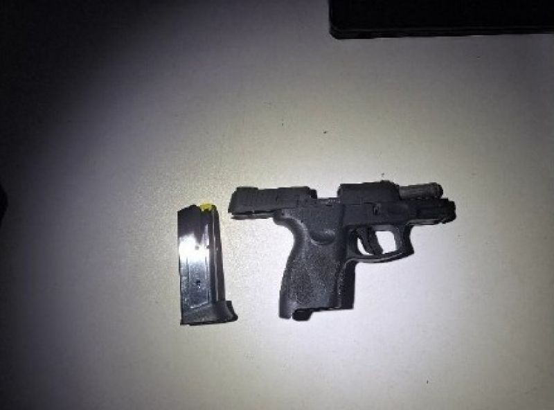 Pistola nove milímetros foi usada para matar as vítimas (foto: divulgação)