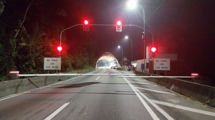 Túnel em Balneário Camboriú ganha tecnologia para agilizar resposta a acidentes e reduzir interdições (Foto: Divulgação/Arteris Litoral Sul)