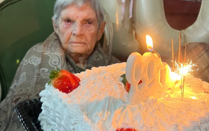 Victalina completa 100 anos nesta quarta (Foto: Acervo pessoal)