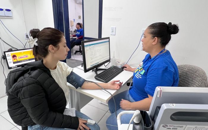 Em reforma, a UBS Vila Real não participará do Dia D (Foto: Divulgação/PMBC)