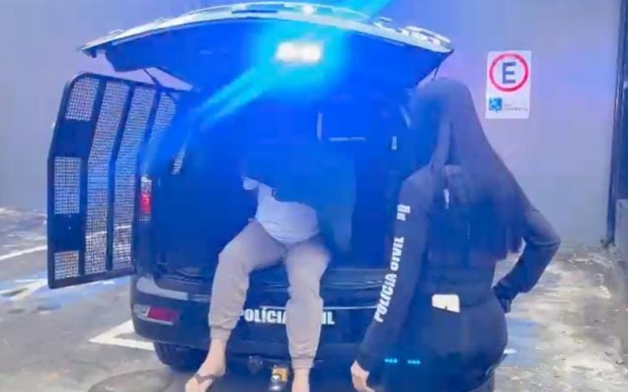 Ordem de prisão preventiva foi cumprida neste sábado (Foto: Reprodução)