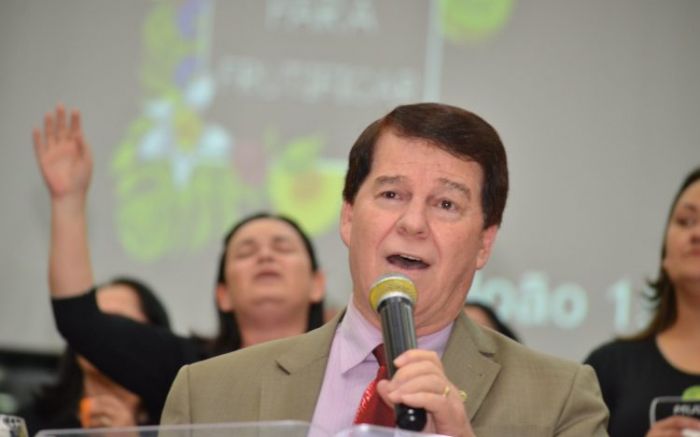 Pastor Bordin ficou 15 anos no comando da Assembleia de Deus em Itajaí (Foto: Arquivo)