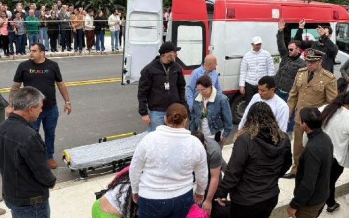 Problema mecânico na mangueira do freio teria deixado carro sem controle (Foto: Reprodução)
