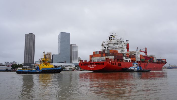 Retomada do Porto de Itajaí contribuiu com alta de 13% na receita bruta da APS (Foto: João Batista)