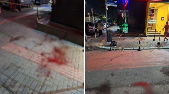 Vítima recebeu atendimento médico no hospital Ruth Cardoso (Foto: PMSC/Divulgação)