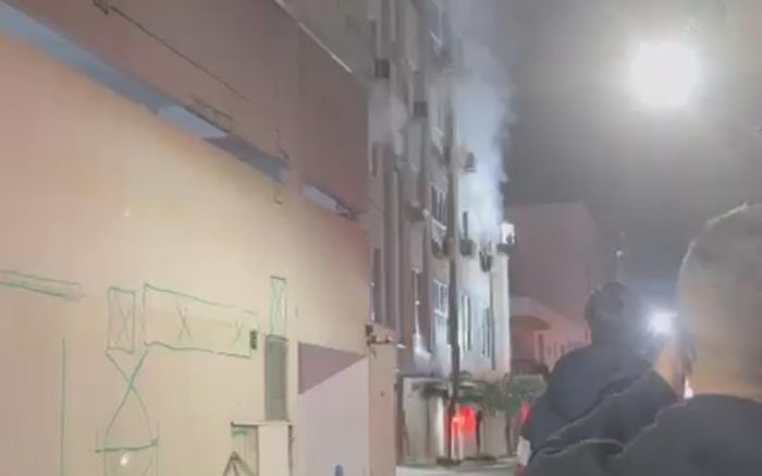 Duas mulheres foram resgatadas de apartamento (Foto: Reprodução)