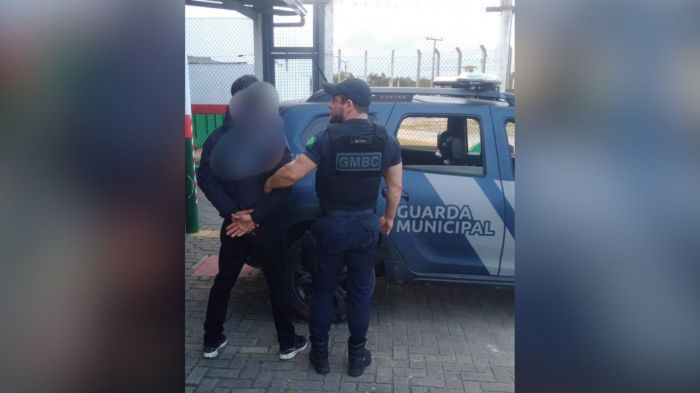 GM cumpriu mandado de prisão na tarde de segunda-feira (Foto: GMBC/Divulgação)