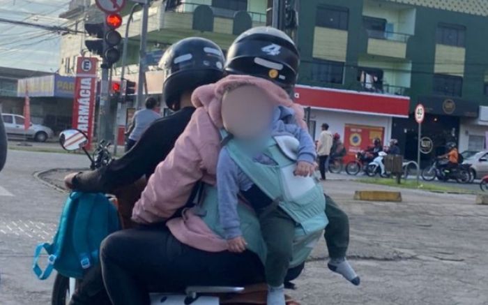 Cena foi flagrada nesta terça-feira (Foto: @itajaimilgraus)